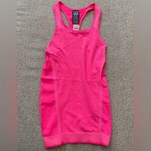 NWT PINK COOL & COMFY VIBRANT PINK ATHLETIC RACERBACK TOP